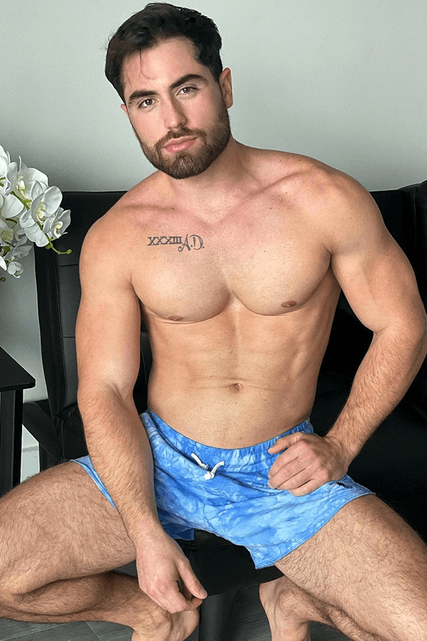 Nomad Cotton Short Shorts - Blue Tie Dye - JJ Malibu 